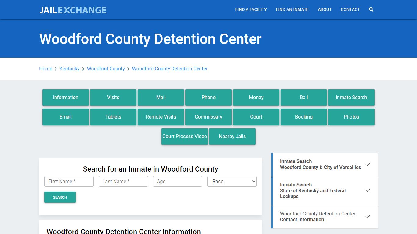 Woodford County Detention Center - Jail Exchange